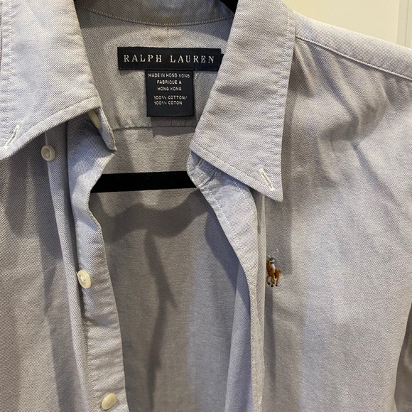 Ralph Lauren Blue Oxford - Picture 3 of 3